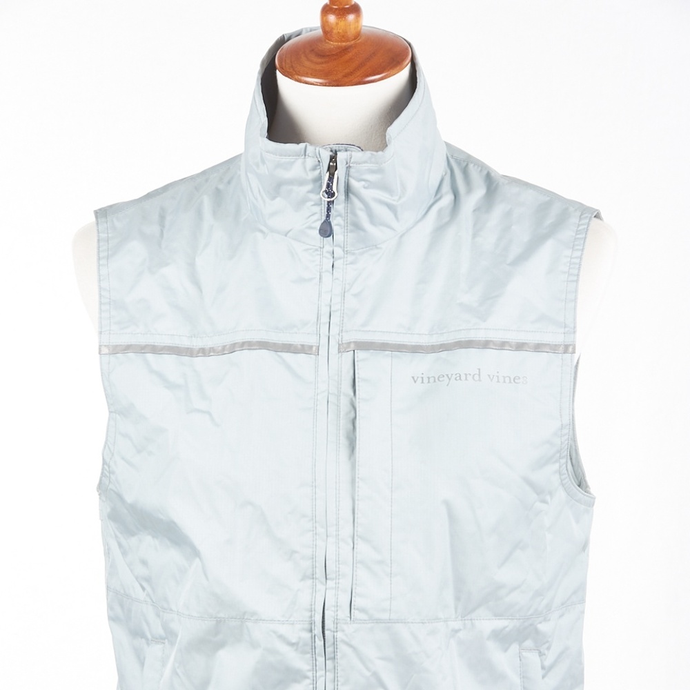 VINEYARD VINES Performance Vest in Dove Gray